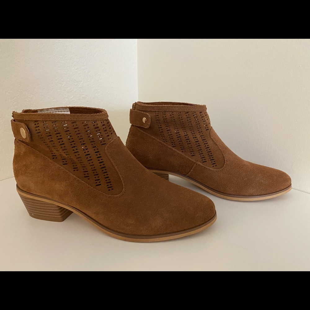 Suede Booties (NWOB)